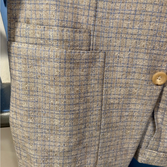 Canlali Men's Tan Blazer - Picture 3 of 4